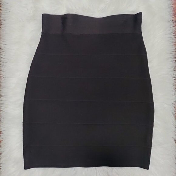 Vivienne Tam Brown Bandage High Waisted Pencil Skirt M - Picture 3 of 9